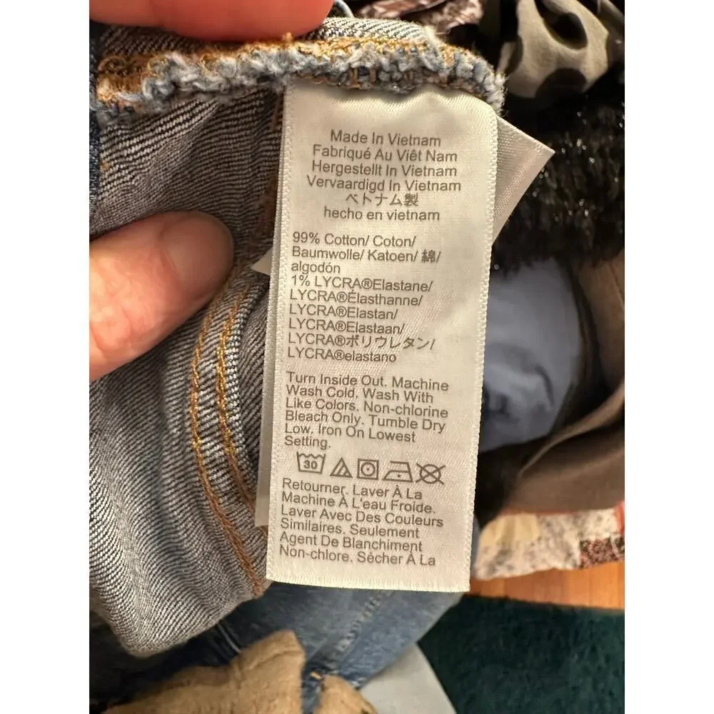 J.Crew High Rise Boot Cut Medium Wash Jeans Womens Sz. 34 Preppy - Picture 10 of 10